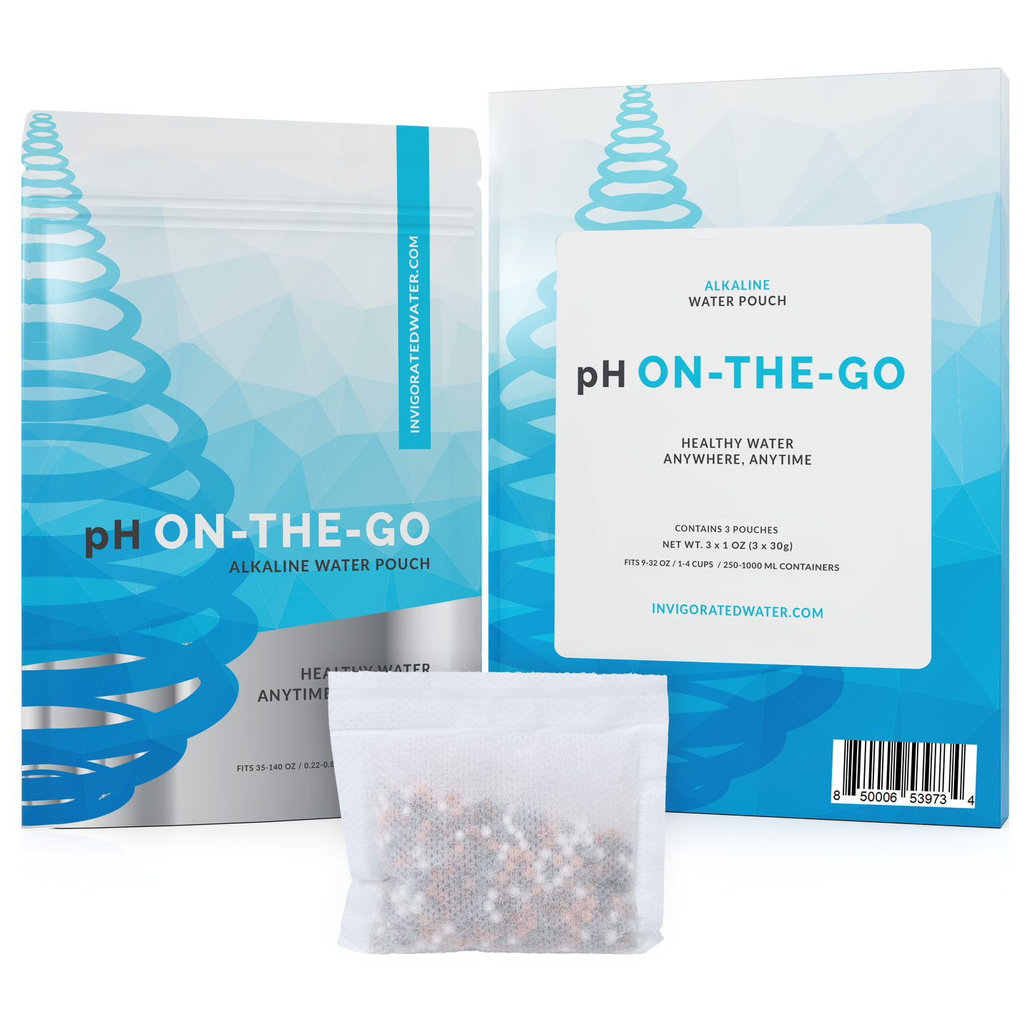 pH On-The-Go Alkaline Water Filter Pouch