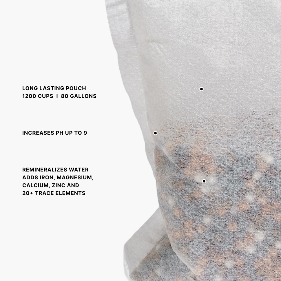 pH On-The-Go Alkaline Water Filter Pouch