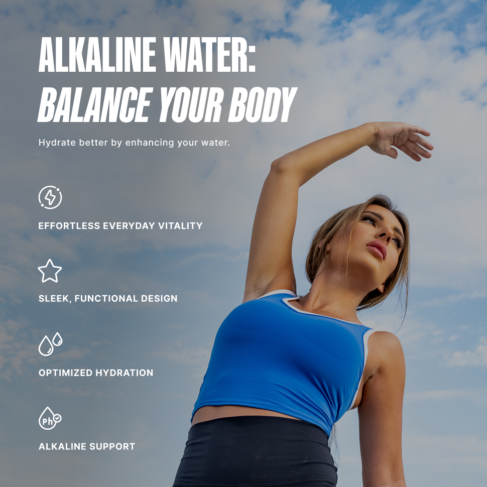 pH Replenish Glass Alkaline Water Pitcher