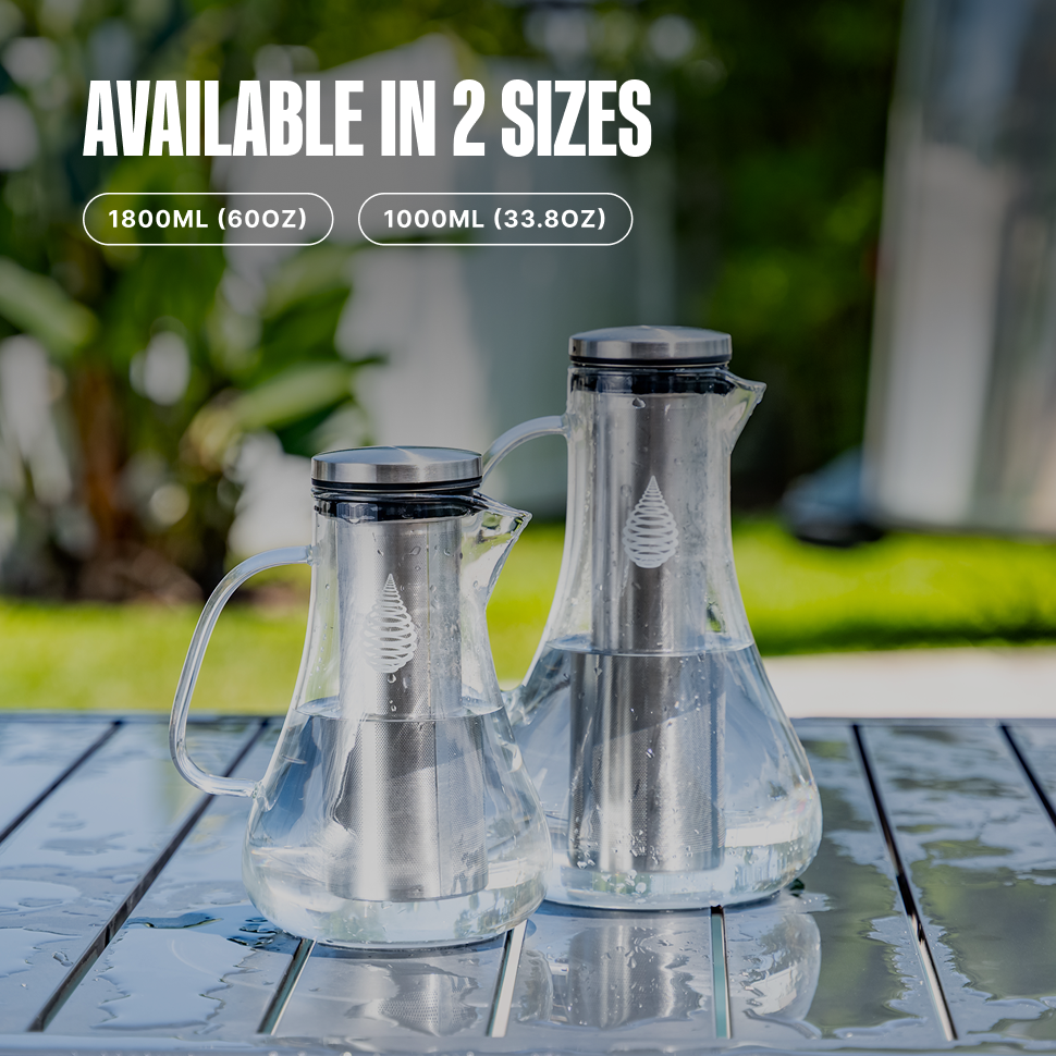pH Replenish Glass Alkaline Water Pitcher
