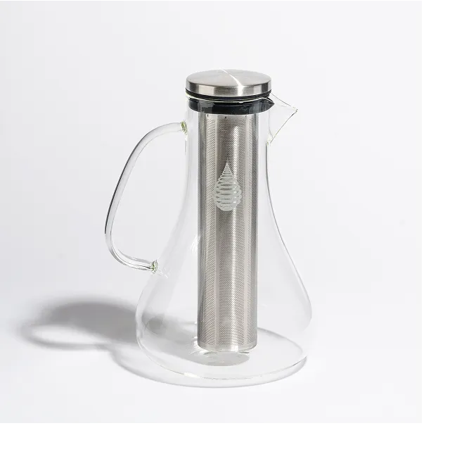 PH replenish glass pitcher