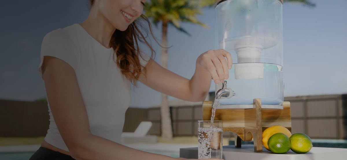 Win a $145 pH Recharge Glass Alkaline Water Dispenser