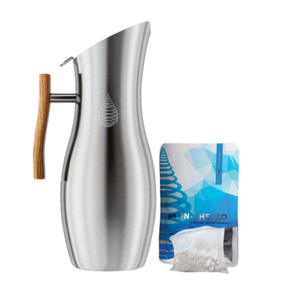 pH Vitality Stainless Steel Pitcher (64oz)