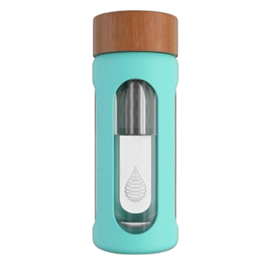 pH Hydrate Glass Water Bottle