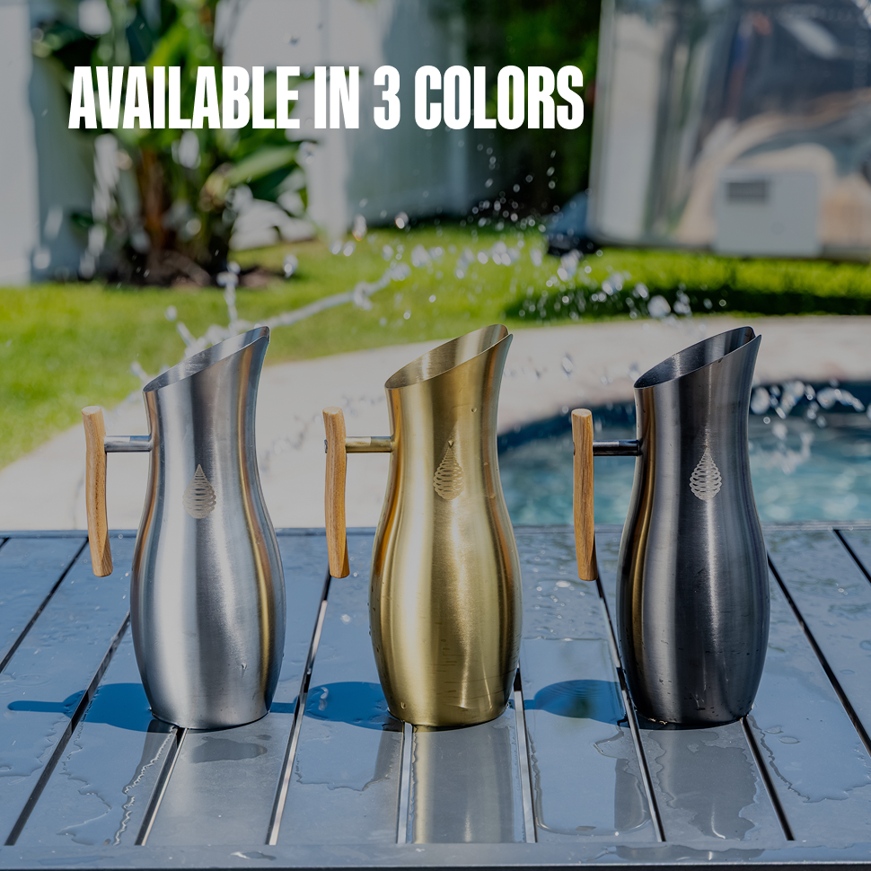 pH Vitality Stainless Steel Pitcher (64oz)