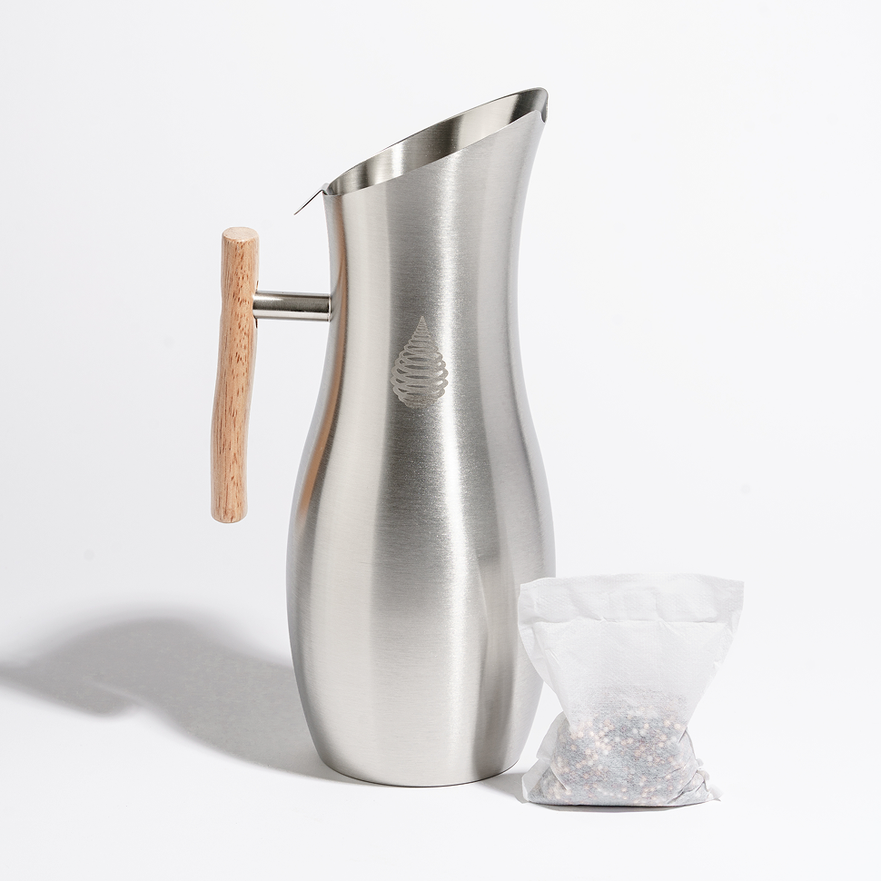 pH Vitality Stainless Steel Pitcher (64oz)