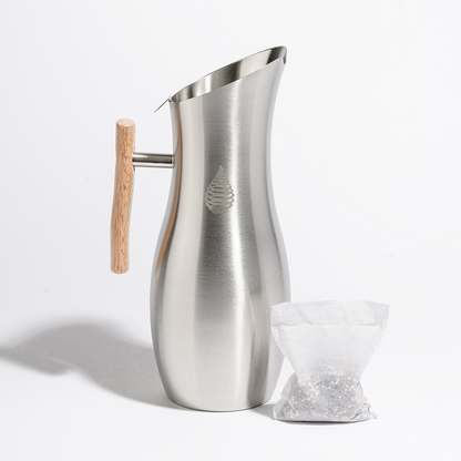 pH Vitality Stainless Steel Pitcher (64oz)