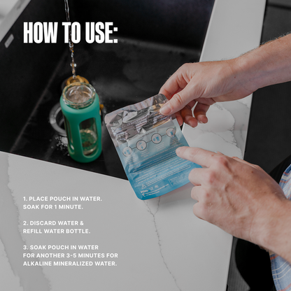 pH On-The-Go Alkaline Water Filter Pouch