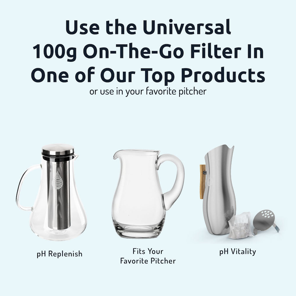 pH On-The-Go Alkaline Water Filter Pouch