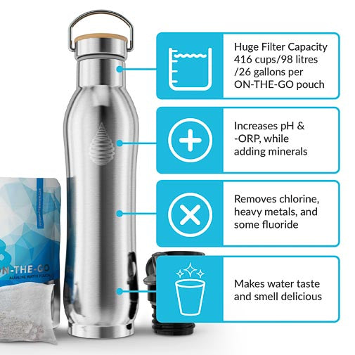 pH Active Insulated Kids Water Bottle (13.5 Oz)