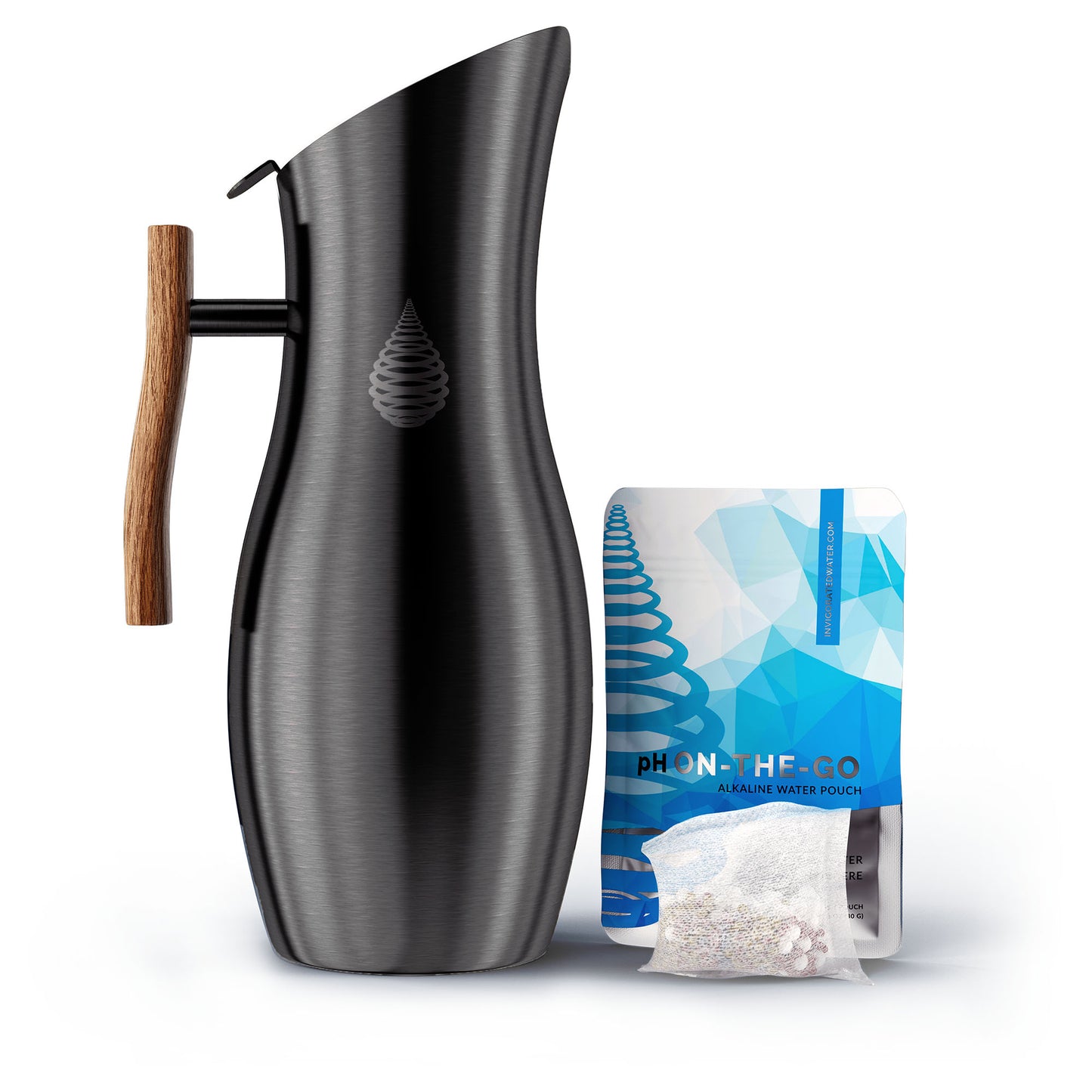 pH Vitality Stainless Steel Pitcher (64oz)