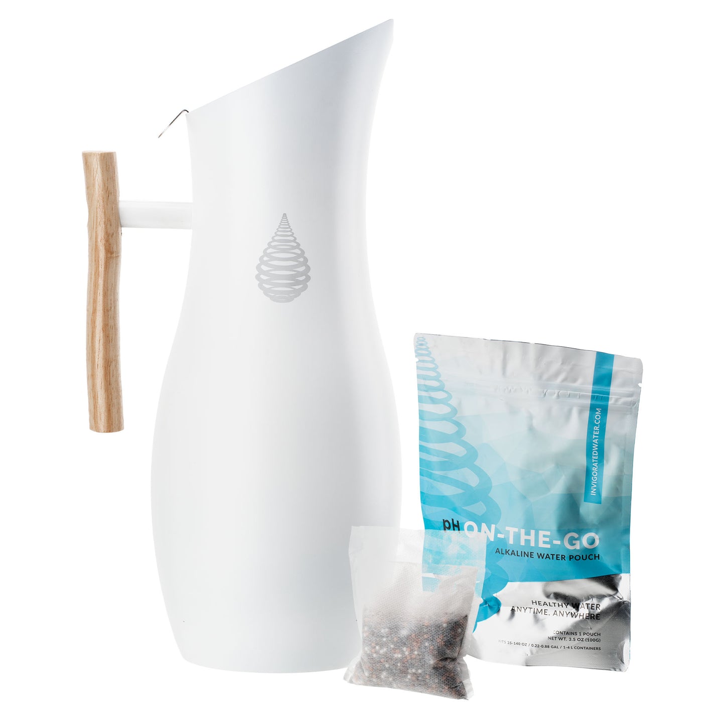 pH Vitality Stainless Steel Pitcher (64oz)